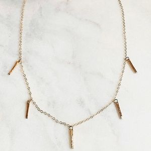 ICICLE BAR NECKLACE